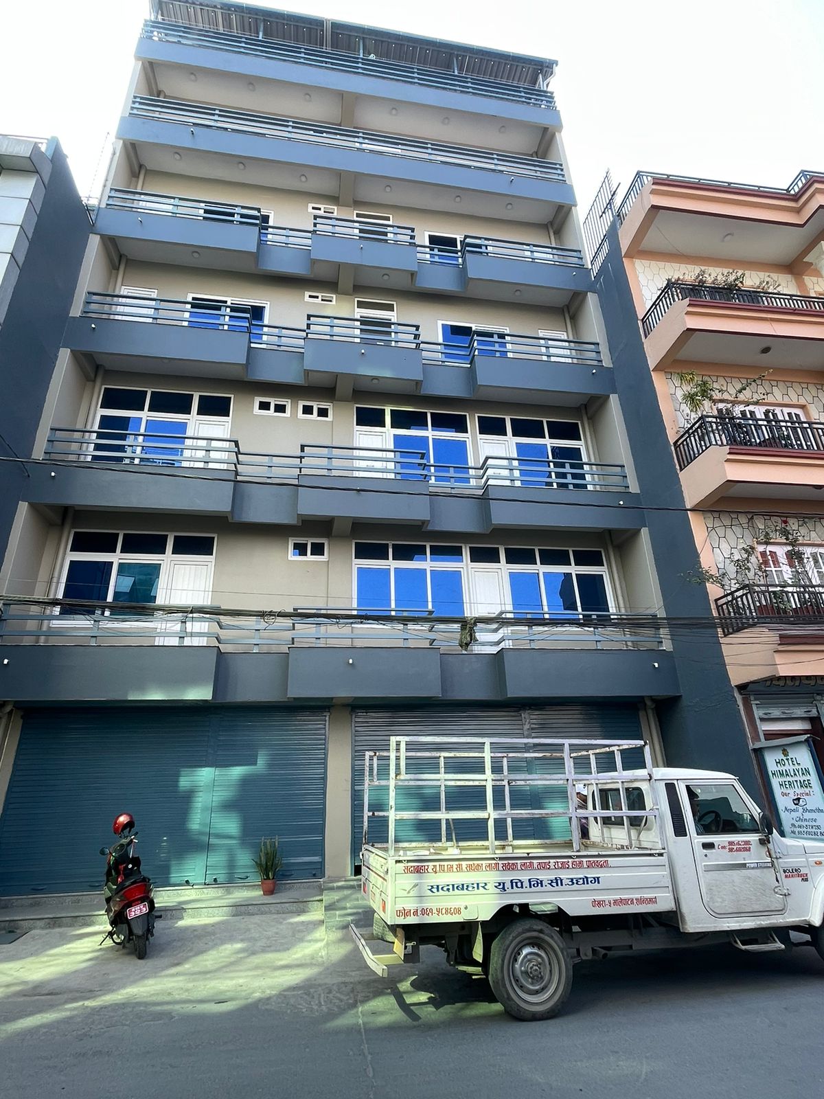 Multifloor apartment